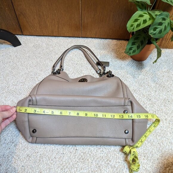 *Rare Color* Coach Stone Turn Lock Edie Shoulder Bag - Picture 13 of 13